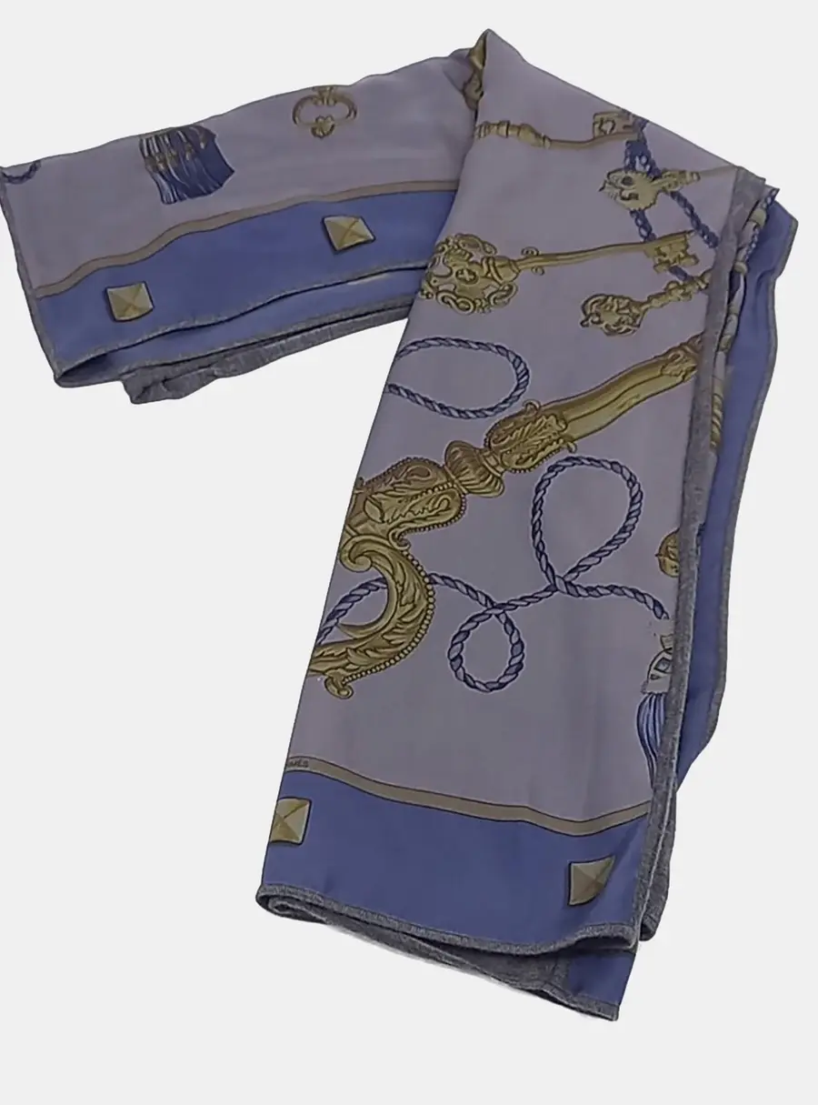 Hermes silk cashmere muffler