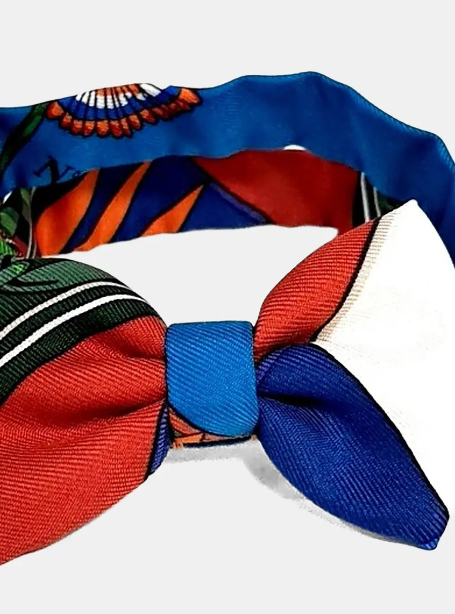 Hermes Silk Bow Tie