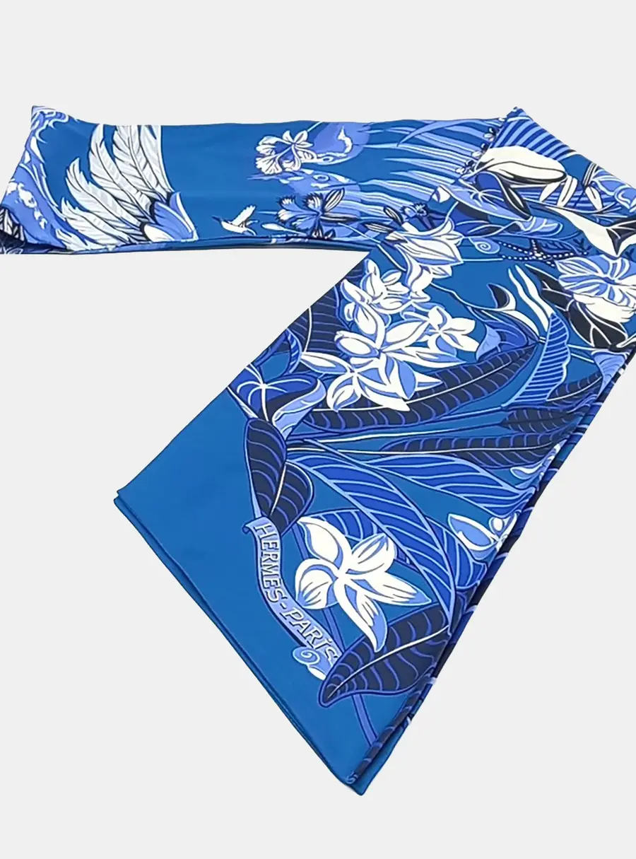 Herm&egrave;s Silk Multicolor Maxi Twilly