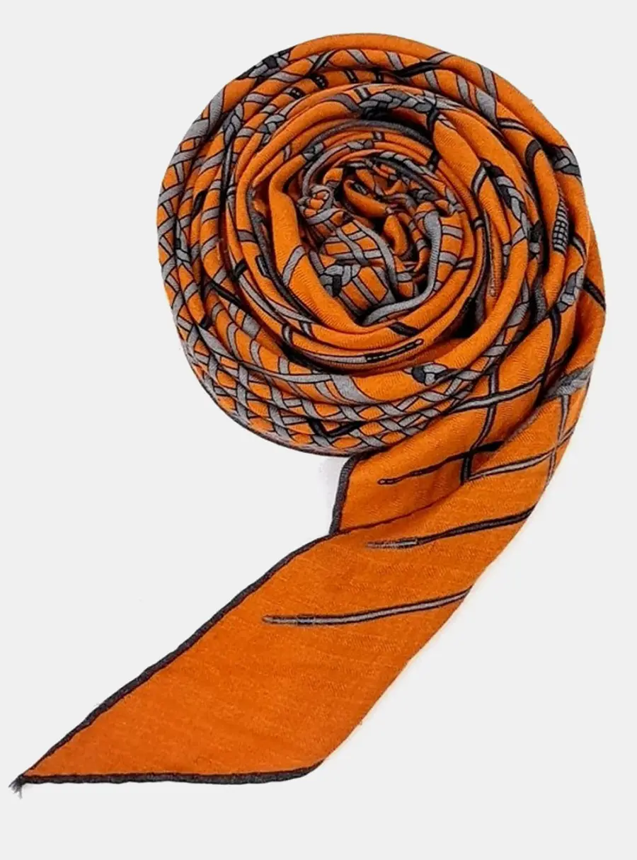 Herm&egrave;s Lozange scarf