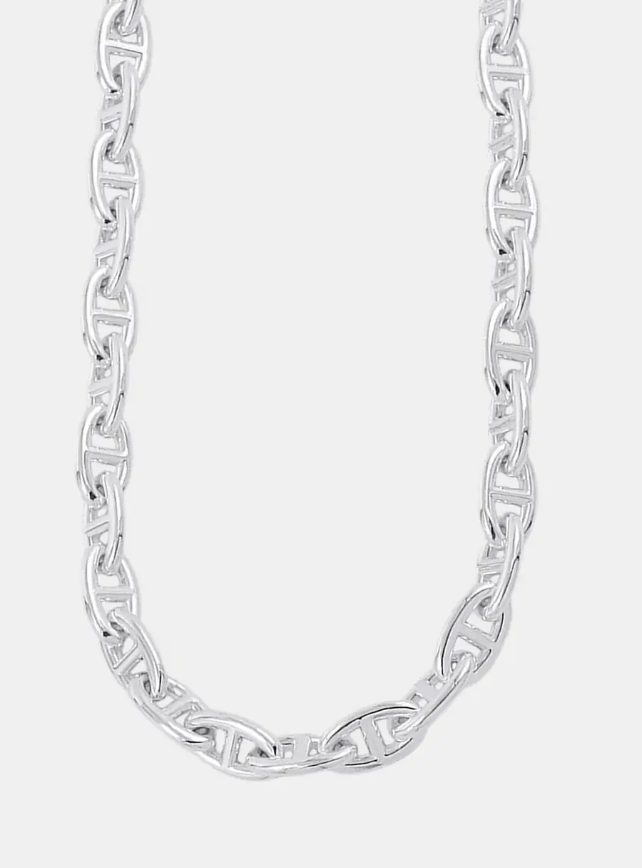 Hermes  Chaine d'Ancre GM 925 Sterling Silver Necklace