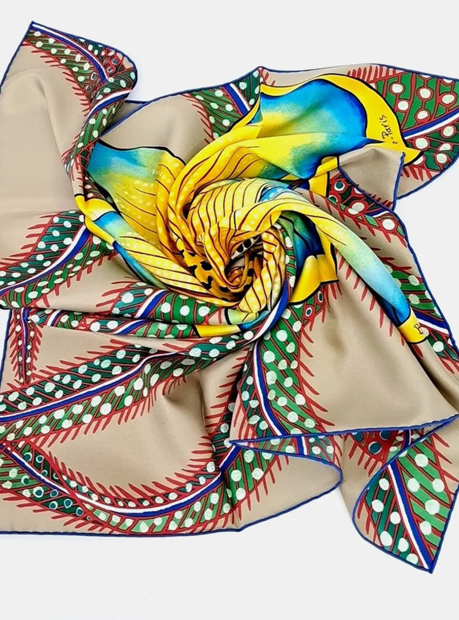 Herm&egrave;s silk scarf