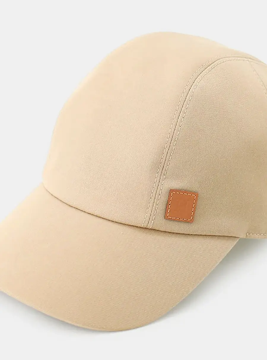 Hermes Cap Miles Size 58 Kraft Cotton97% Polyurethane3%
