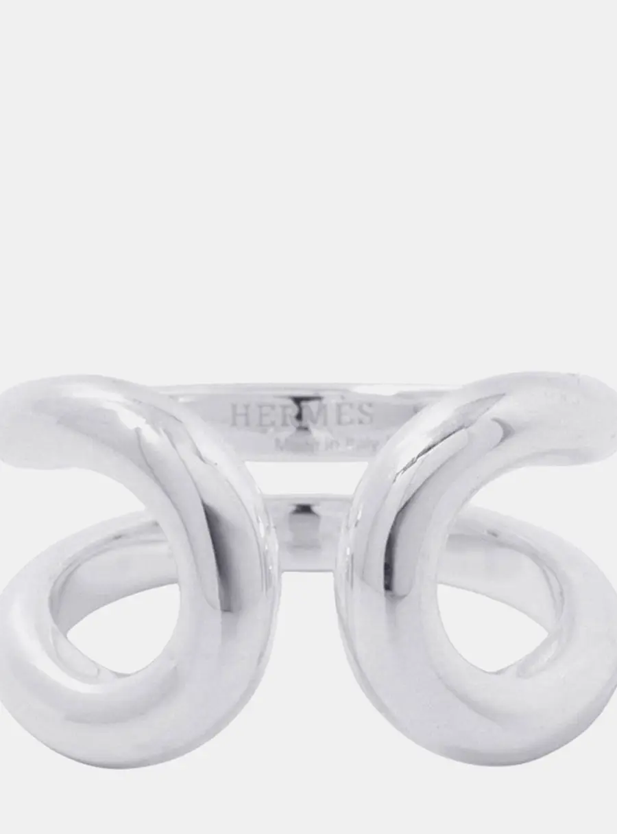 Hermes Lima Silver 925 Ring Size PM