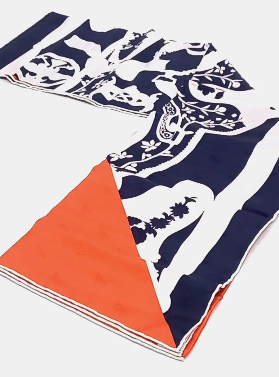 Herm&egrave;s Silk Multicolor Scarf