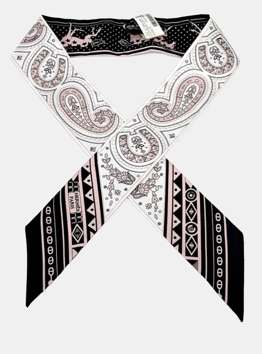 Herm&egrave;s Multicolor Twilly scarf