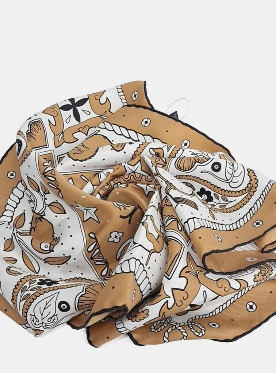 Herm&egrave;s silk scarf