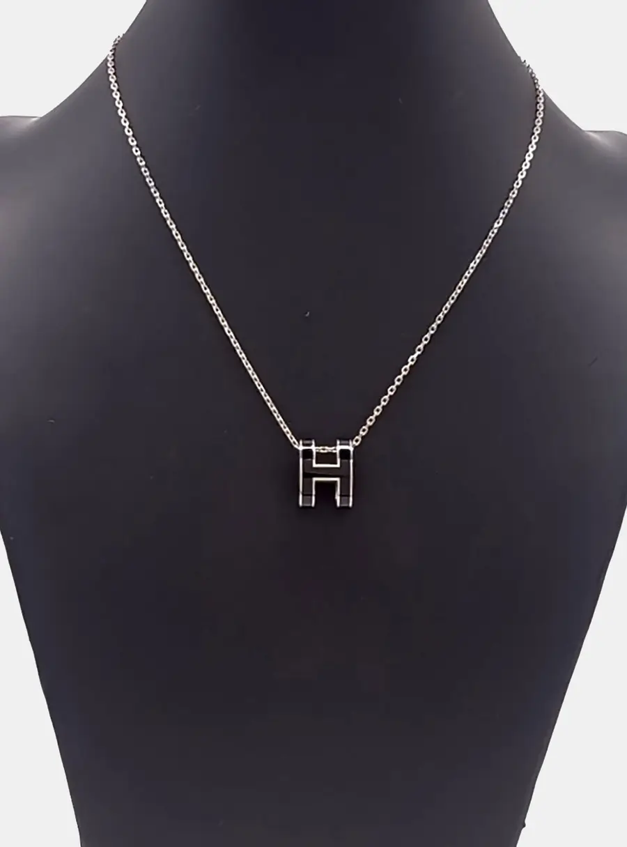 Hermès Metal Pop H necklace