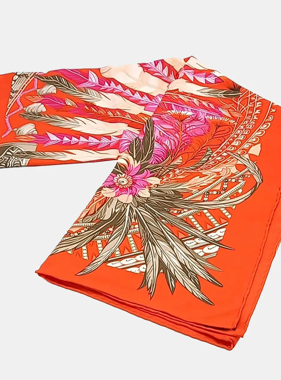 Herm&egrave;s silk scarf