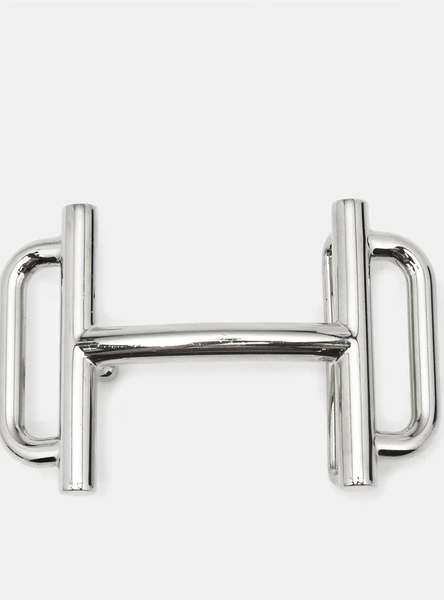 Hermes Palladium Finish Royal Belt Buckle