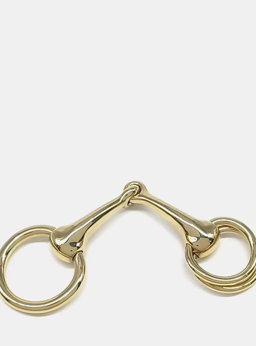 Hermès Metal Morse scarf ring