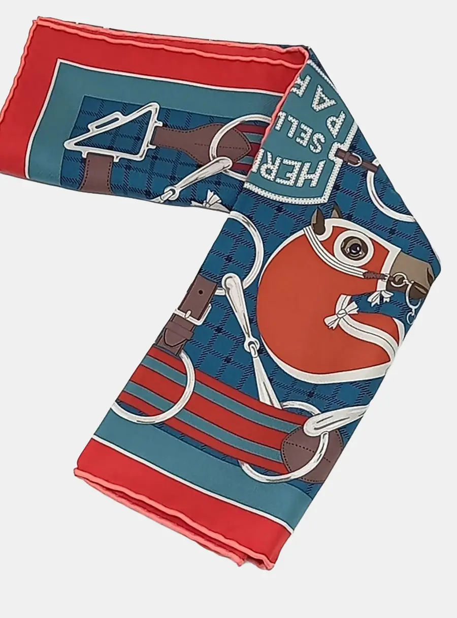 Herm&egrave;s Multicolor Petite Scarf