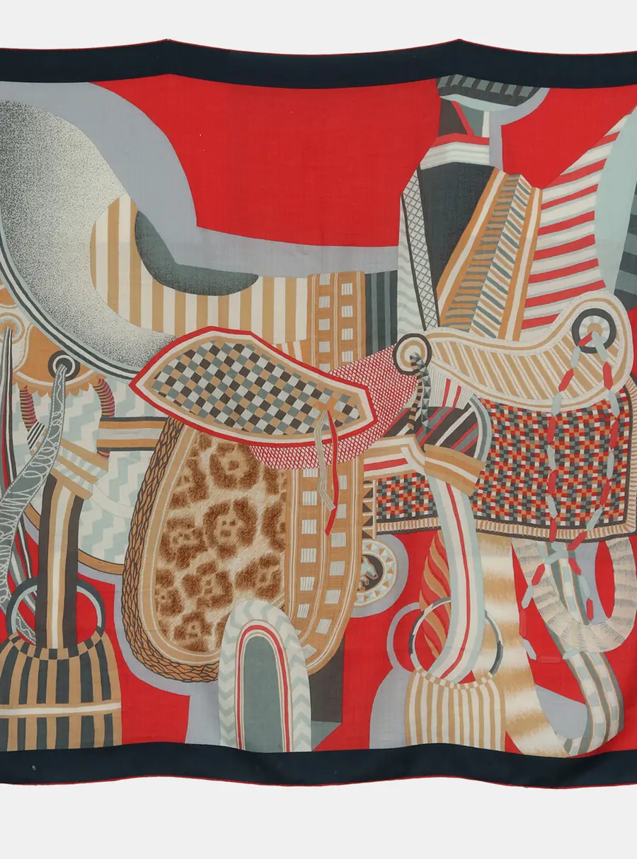 Hermes La Selle Imaginaire Scarf