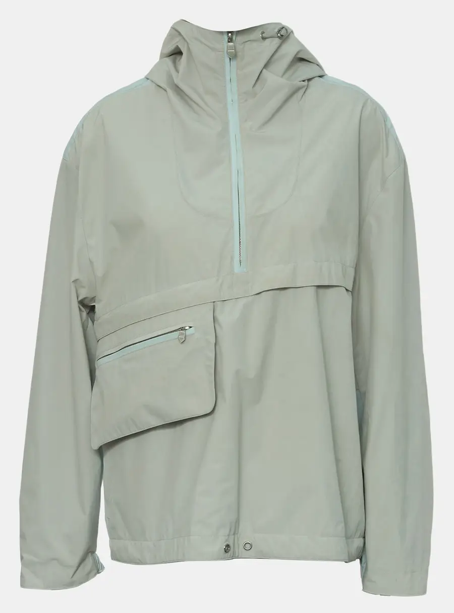 Hermes Half Zip Windbreaker Jacket