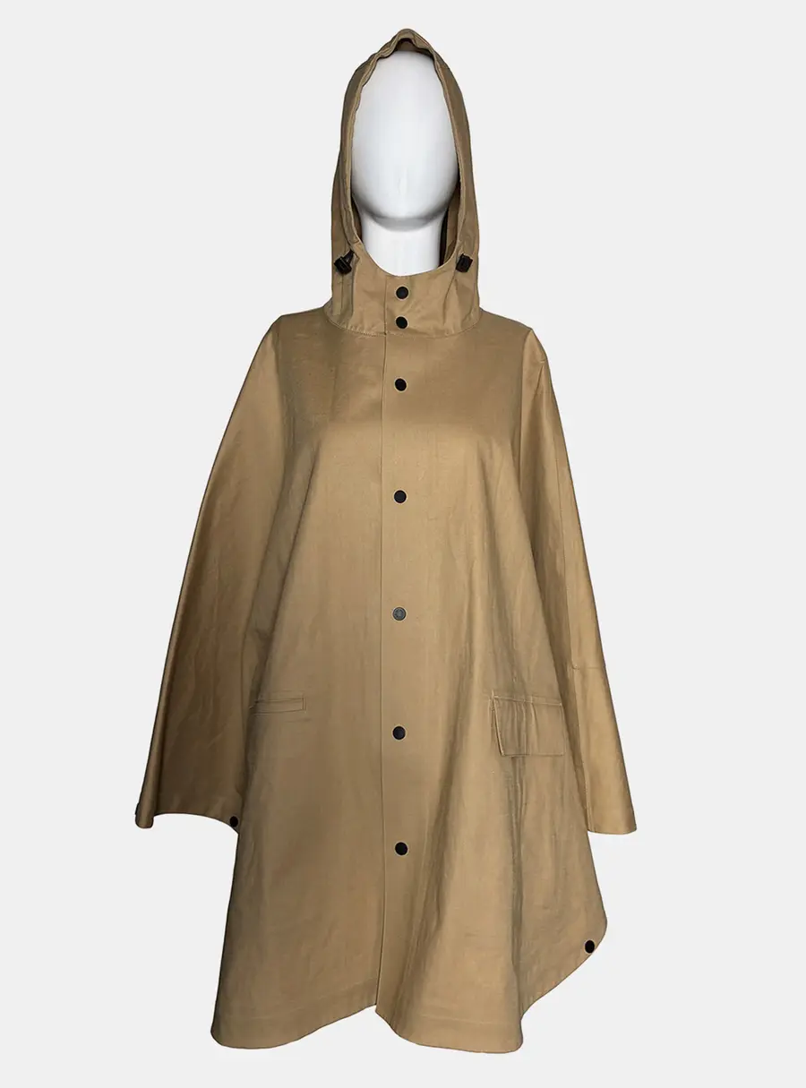 Hermes Brown Allure General Purpose Rain Cape