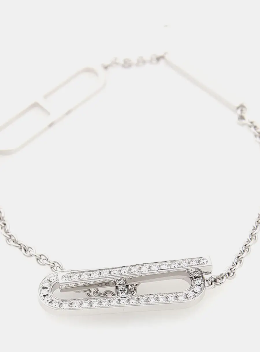 Herm&egrave;s Diamond Ever Chandal Bracelet