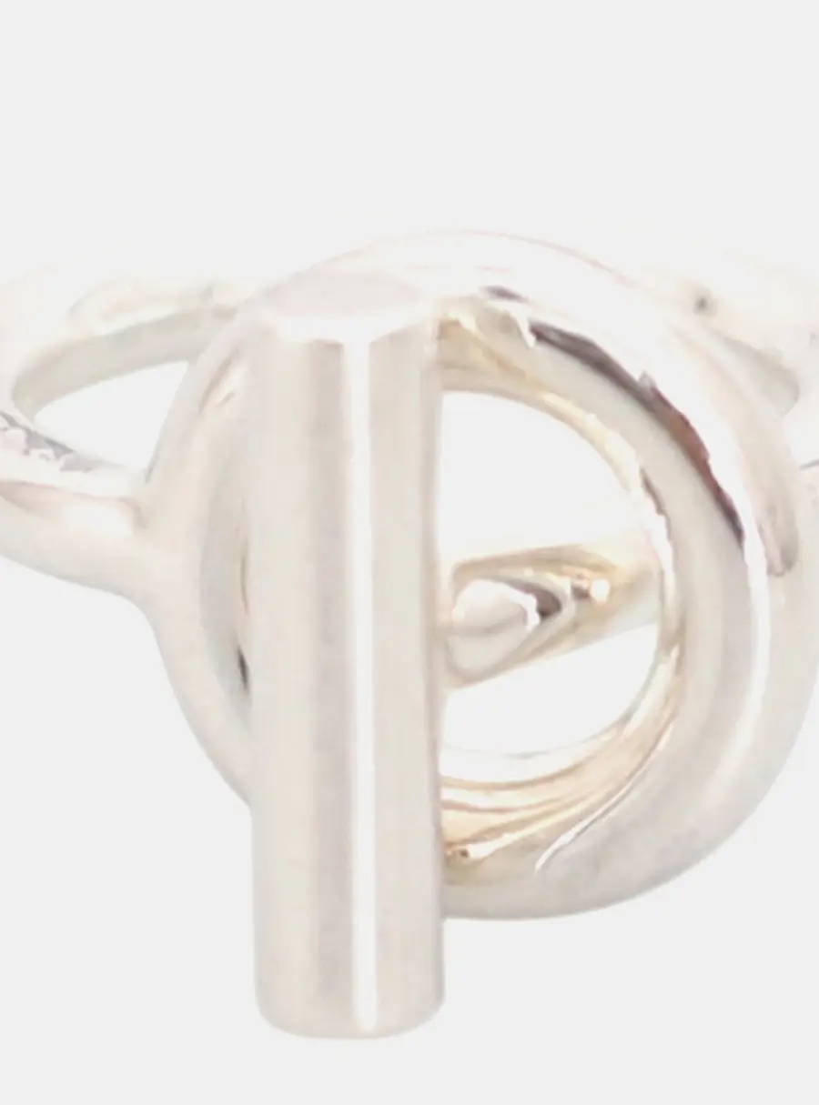Hermes Silver 925 Echappee Ring  EU 51