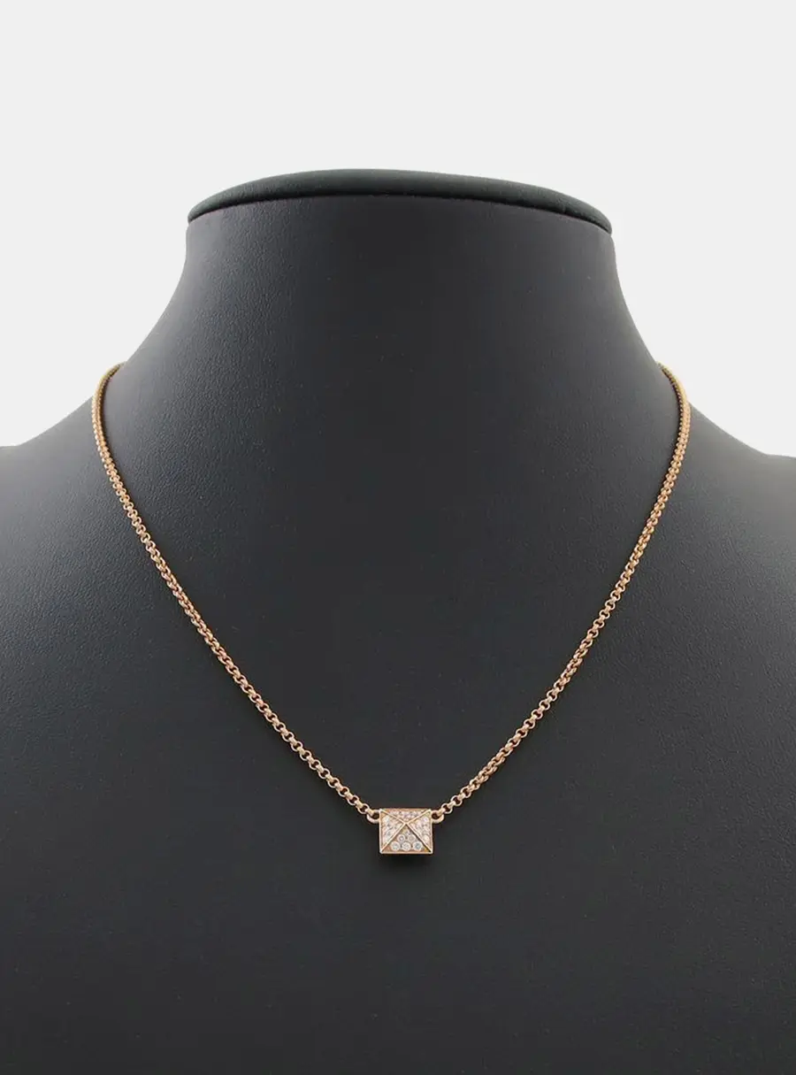 Hermès Diamond Cloux de Necklace