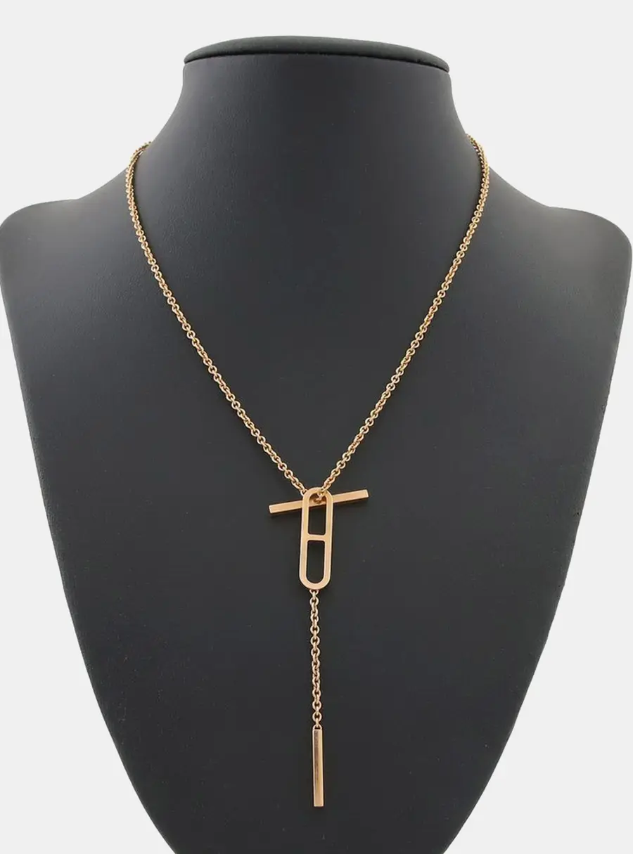 Herm&egrave;s Ever Chandal Necklace ST