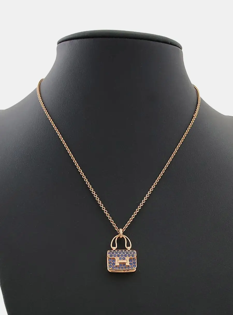 Hermès Colored Constance Necklace