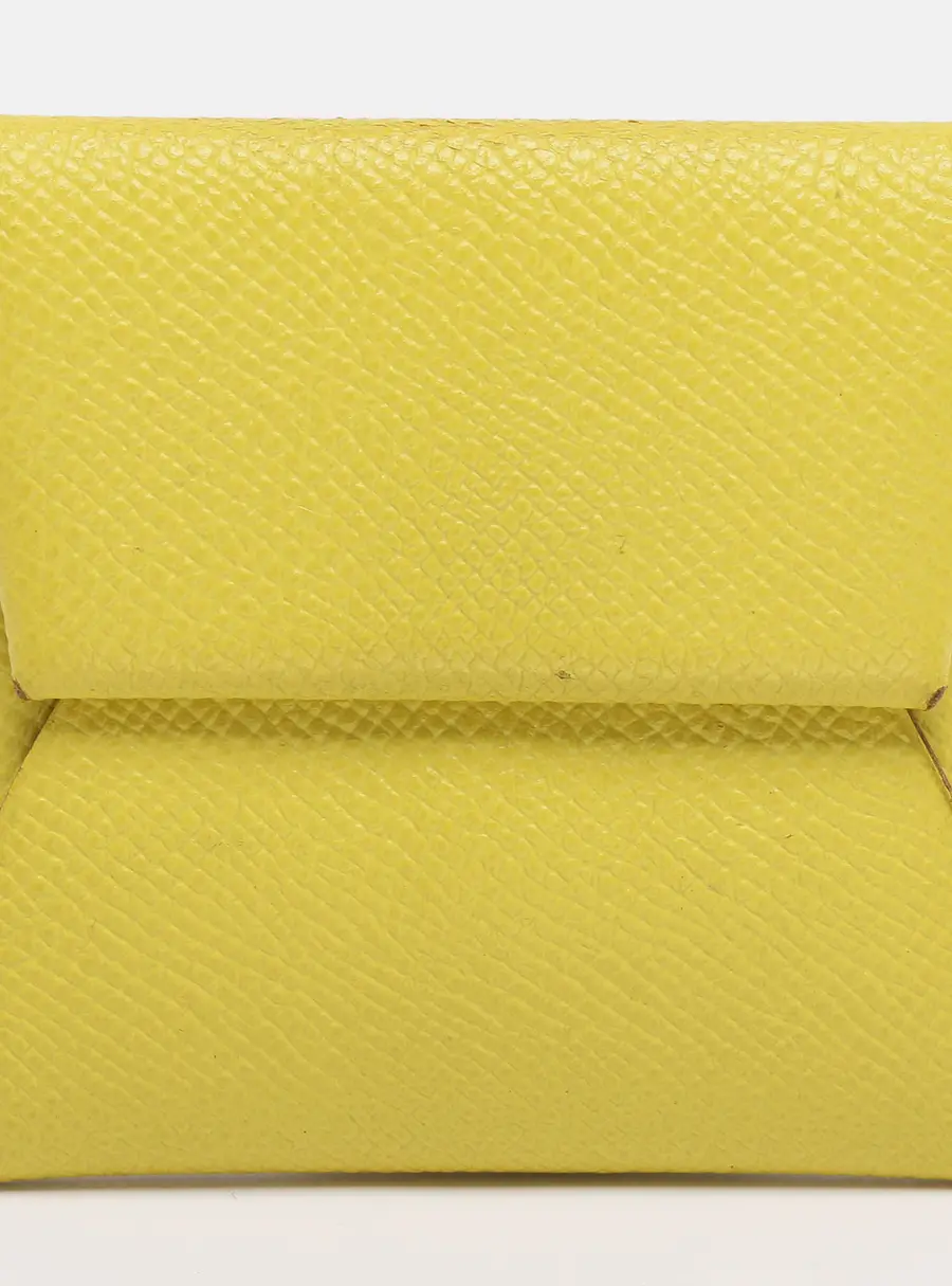 Hermes Kiwi Epsom Leather Bastia Coin Purse