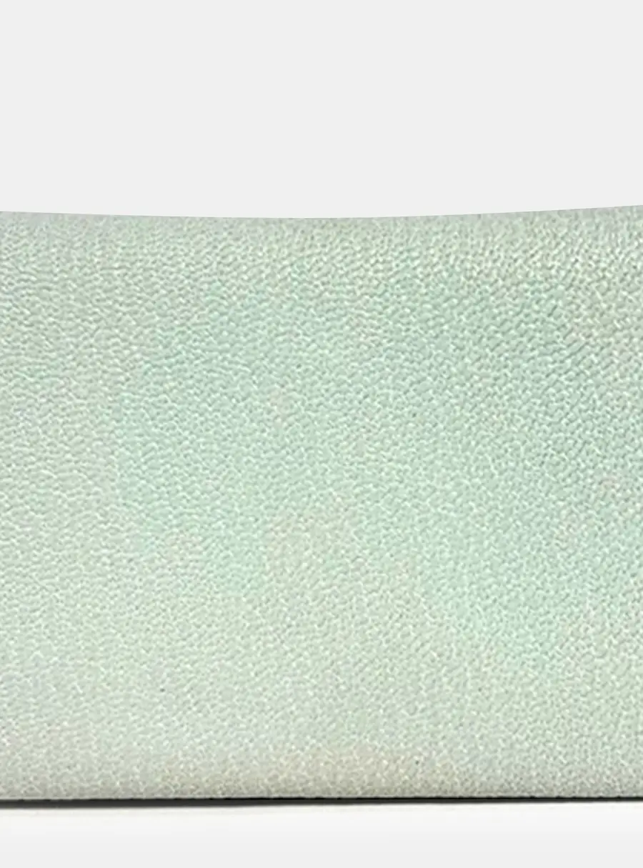 Hermes Calvi Duo Green Mysore Goatskin Leather Card Holder