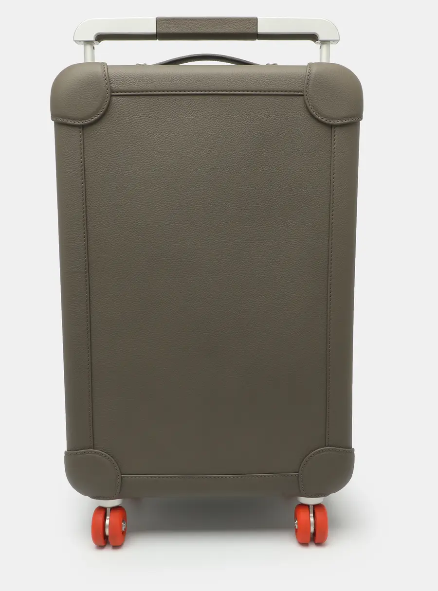 Hermes R.M.S Etain Taurillon Leather Cabin Suitcase