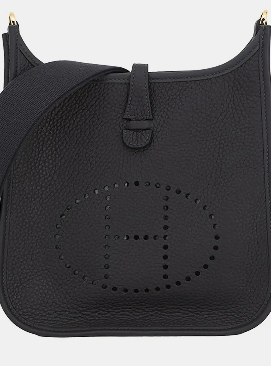 Hermes Evelyne III 29 Caban Taurillon Clemence Leather Shoulder Bag