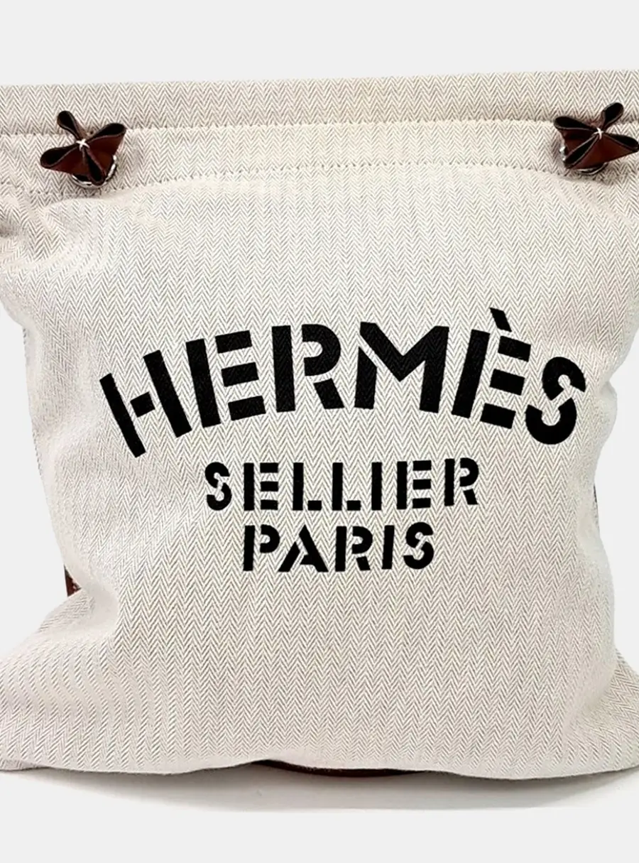 Hermes Multicolor Fabric Alien Bag (D)