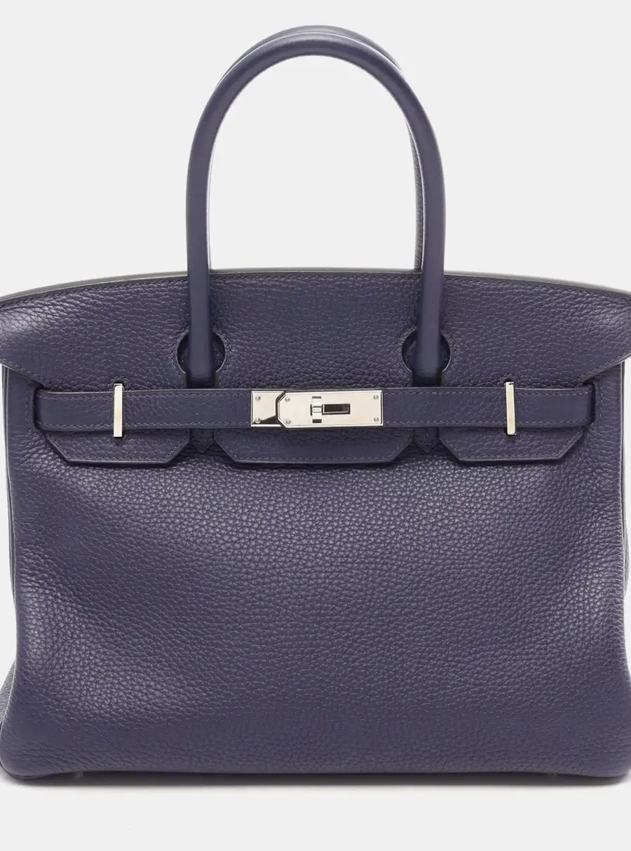 Hermes Birkin Togo Leather 30 Totes Bag