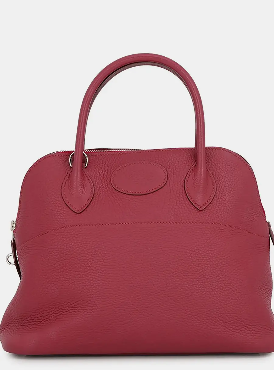 Hermes Bolide Ruby Taurillon Clemence Size 31