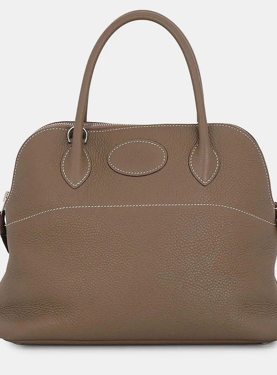 Hermes Bolide Etoupe Taurillon Clemence Size 31