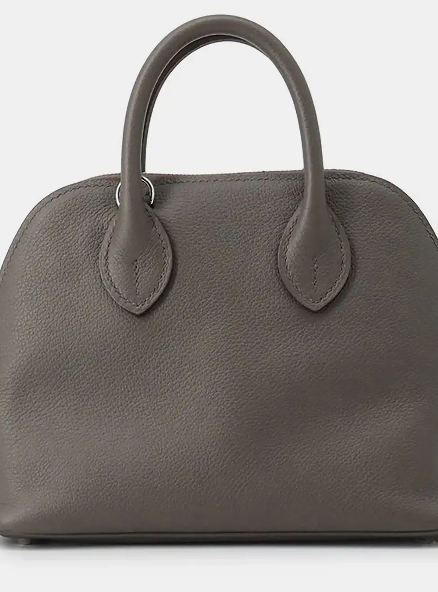 Hermes Bolide1923 Verso Etain/Sage Evercolor Size Mini