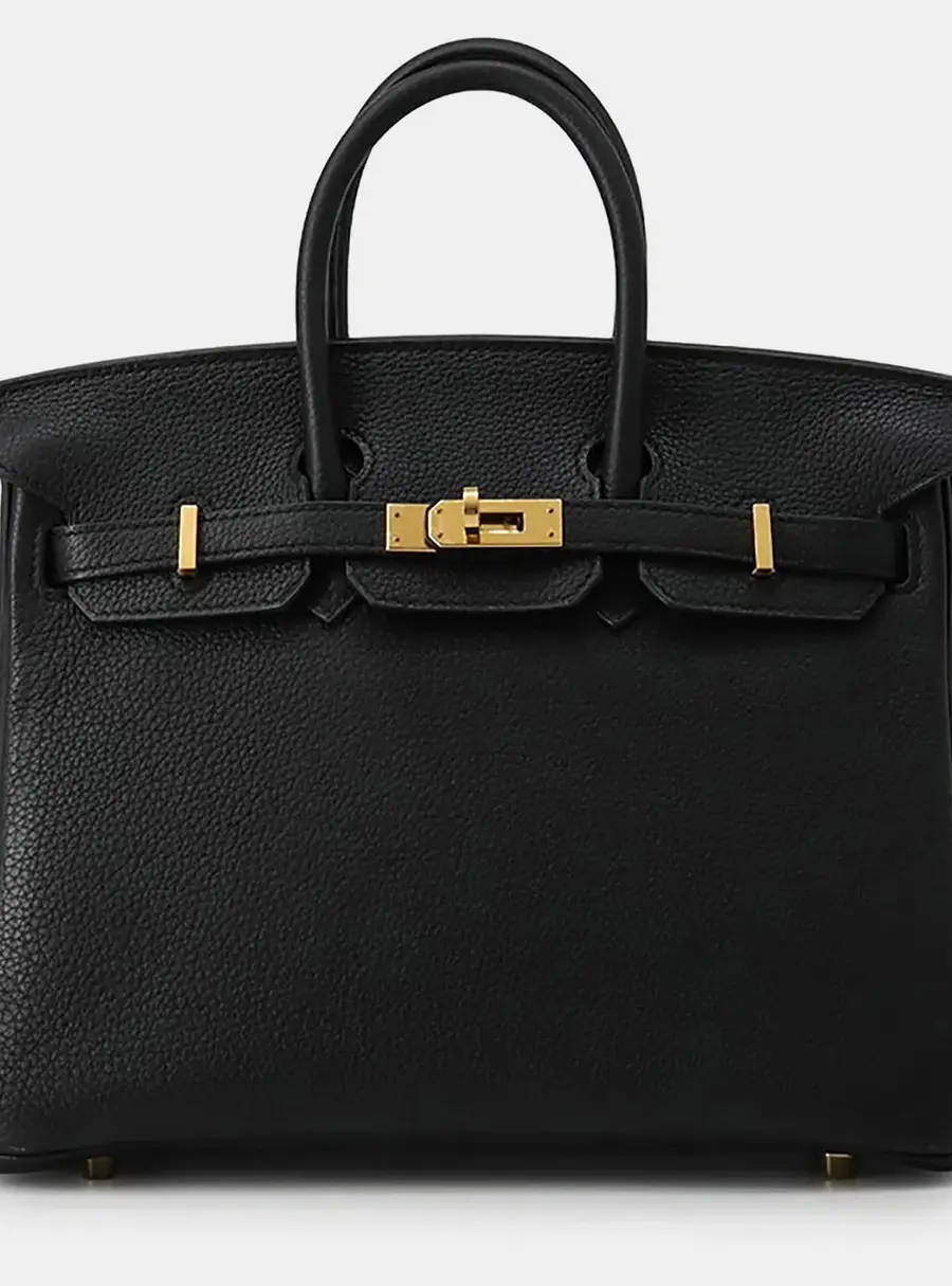 Hermes Birkin Black Togo Leather Size 25