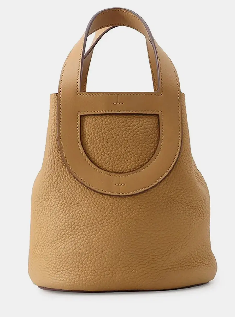 Hermes In The Loop Biscuit Taurillon Clemence Swift Leather Size 18