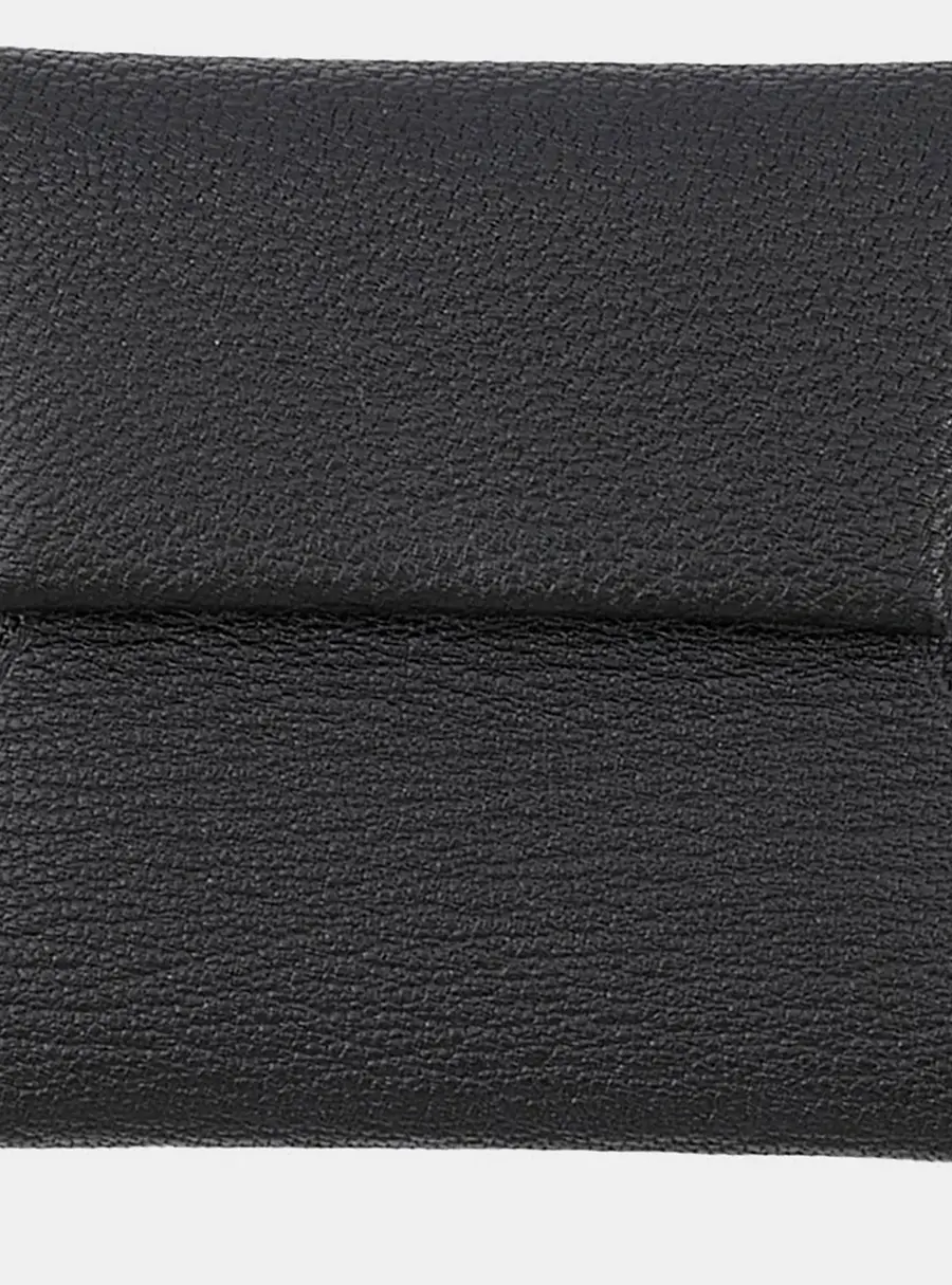 Hermes Bastia Black Chevre Myzore Goatskin