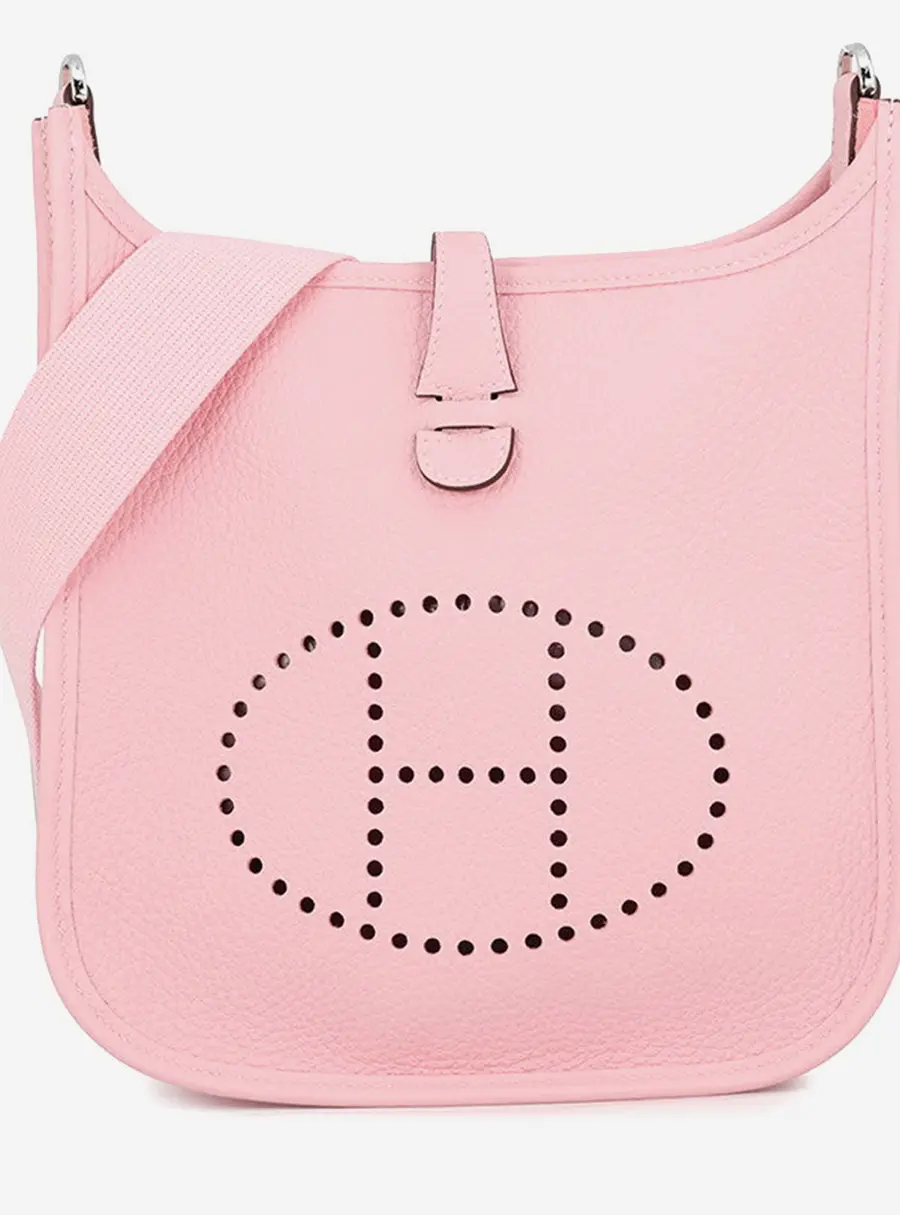 Hermes Evelyne3 Rose Sakura Taurillon Clemence Size 23