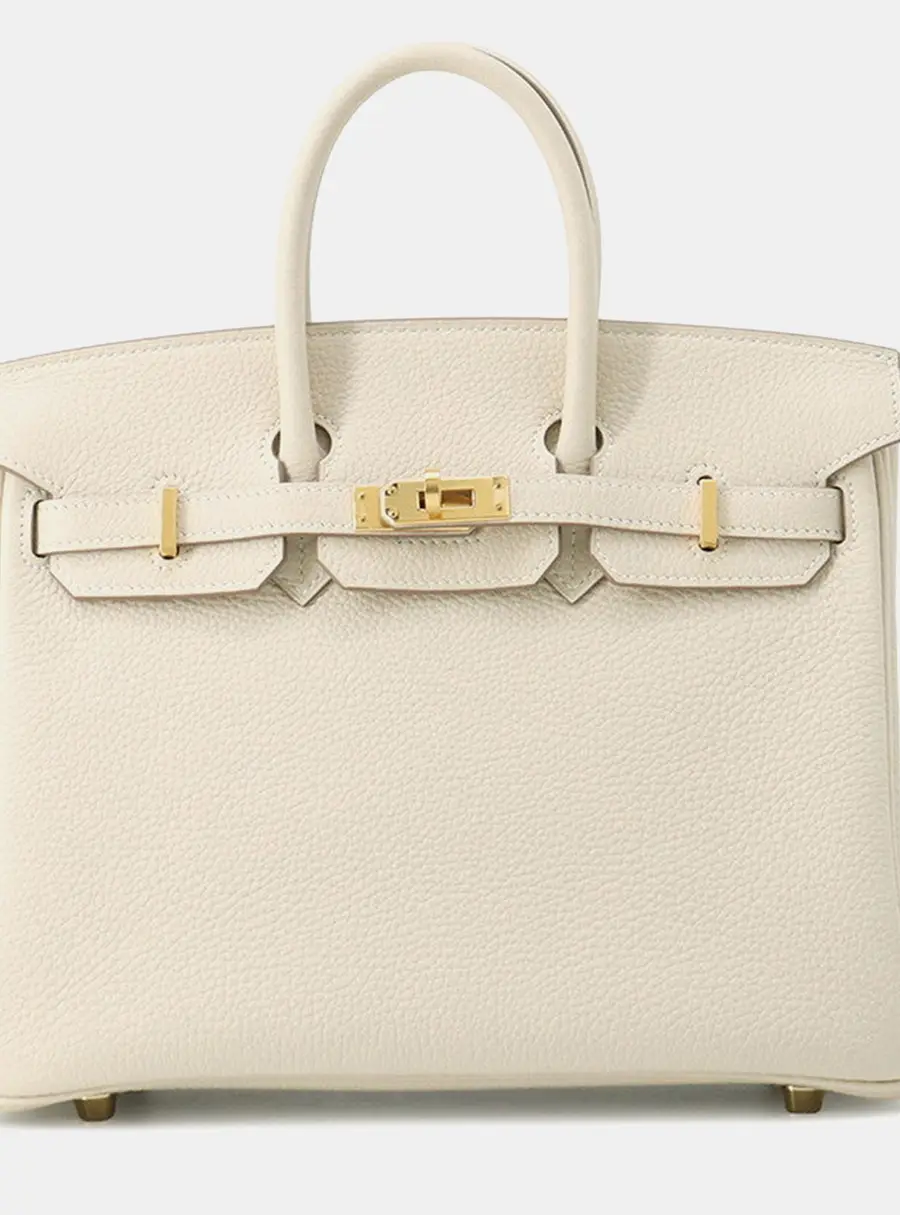 Hermes Birkin Craie Togo Leather Size 25