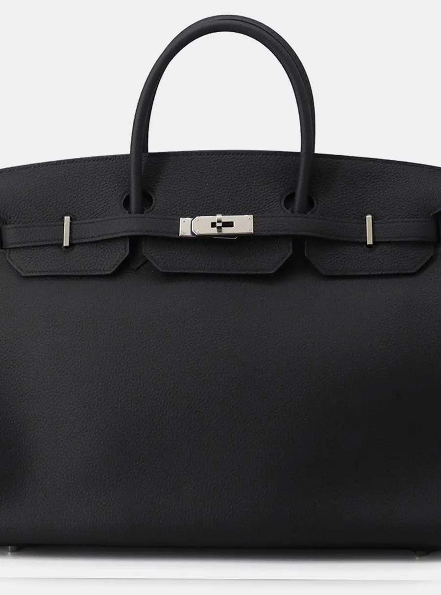 Hermes Birkin Black Togo Leather Size 40