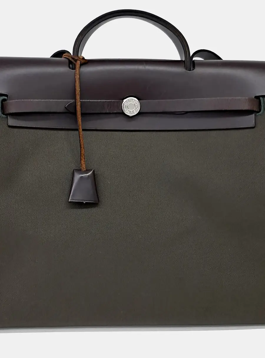 Hermes Multicolor Fabric NEW ZIP Herbag Large (T)