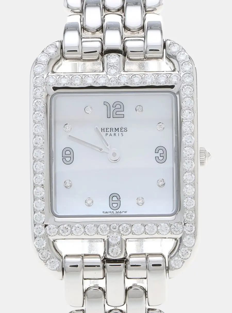 Hermes Cape Cod CC1.235 Stainless Steel Quartz Women's Wristwatch 33 mm