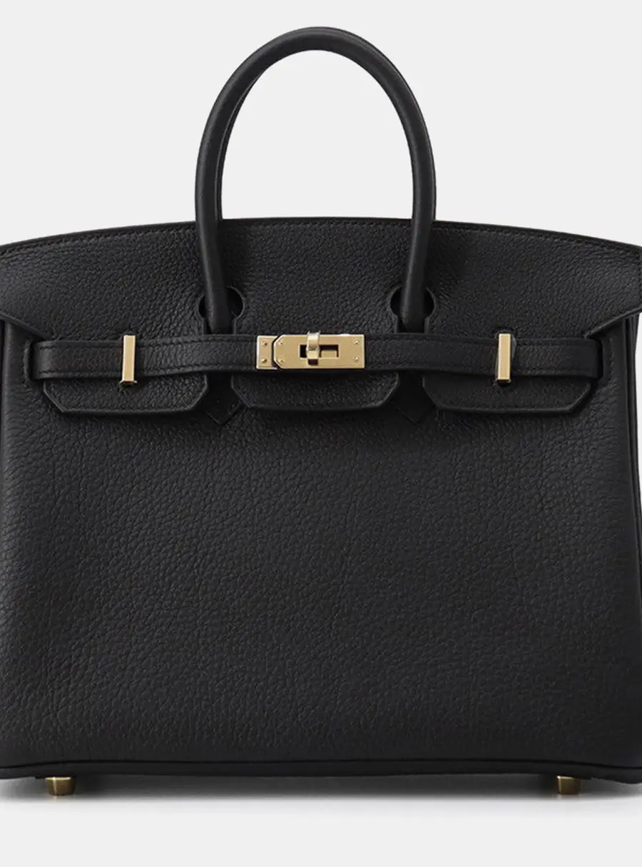 Hermes Birkin Black Togo Leather Size 25