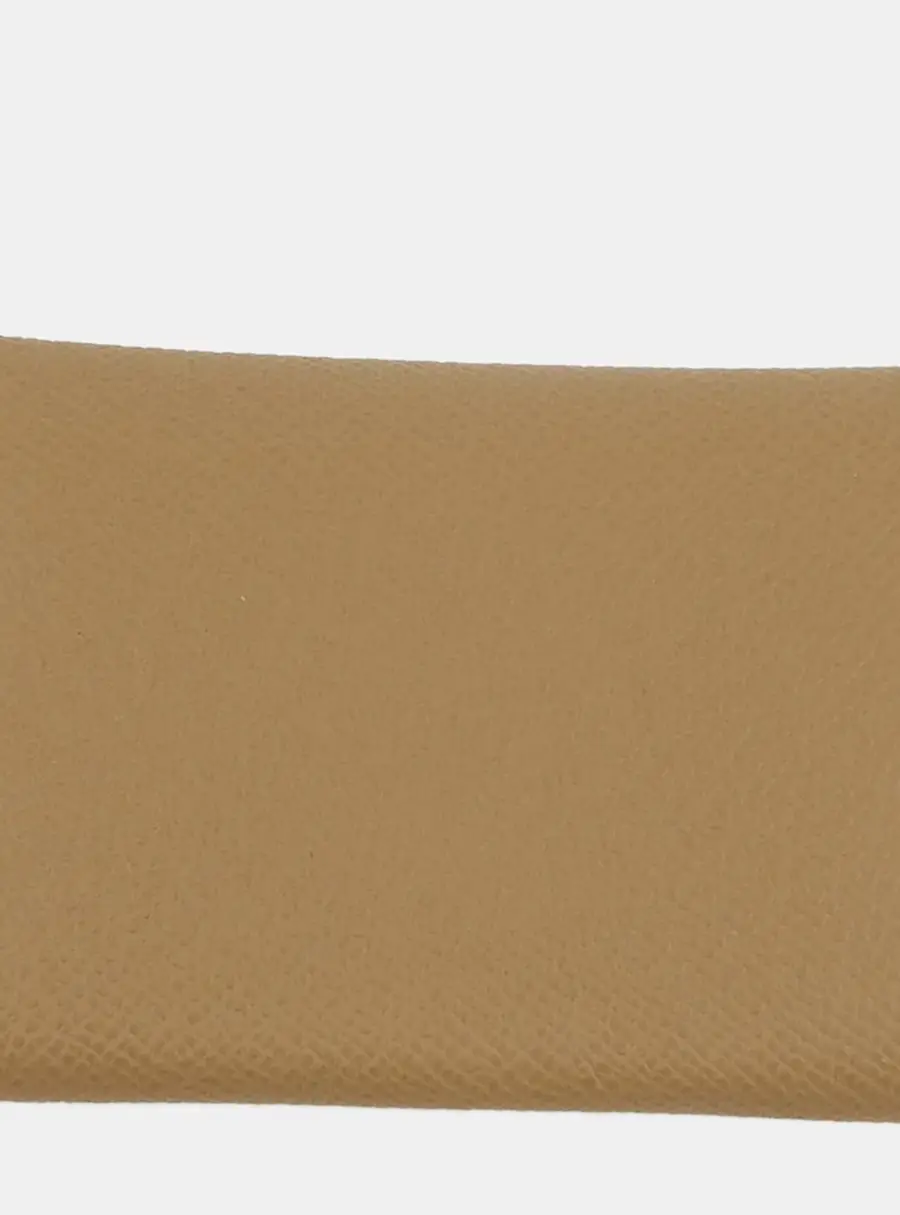 Hermes Calvi Duo Dune Epsom Leather Card Holder