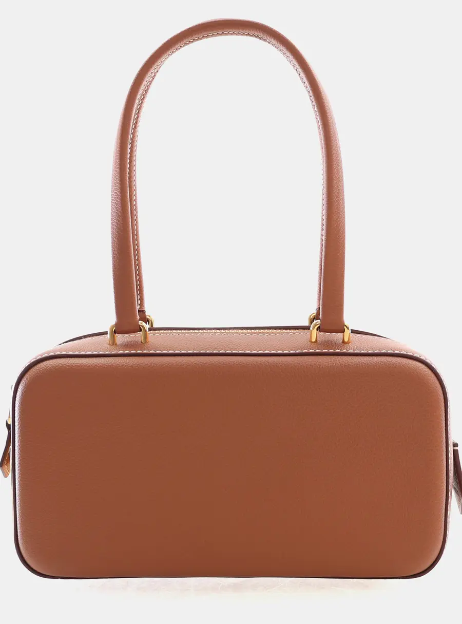 Hermes Faubourg Express PM Gold Evercolor Calfskin Leather Bag