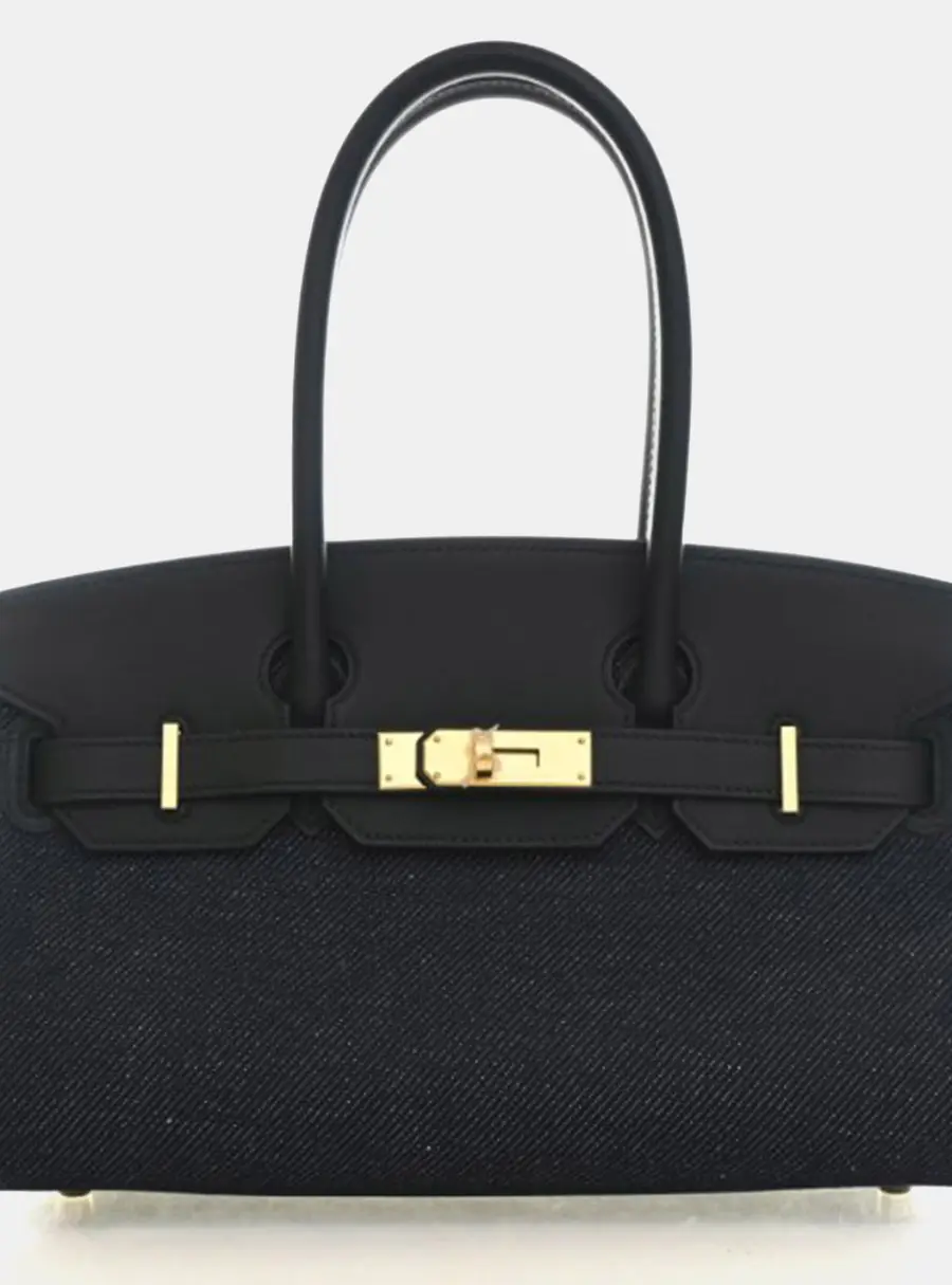 Hermes Birkin 29 Bleu Indigo Shoulder Bag