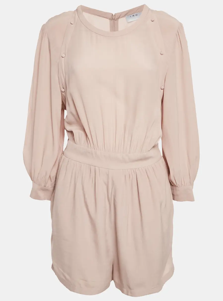 IRO Pink Crepe Nuance Jumpsuit M