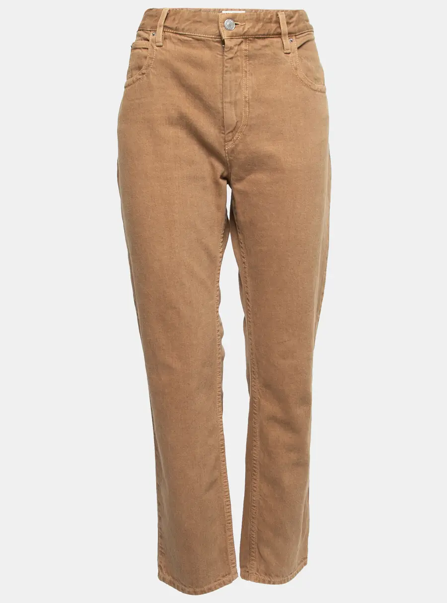 Isabel Marant Etoile Khaki Brown Denim Jeans M Waist 32"