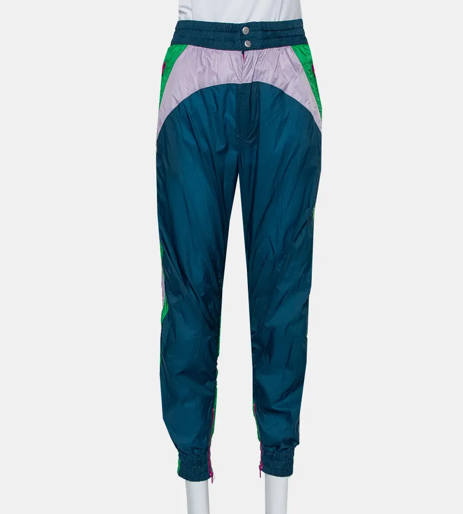 Isabel Marant Color Block Synthetic Raruso Joggers M