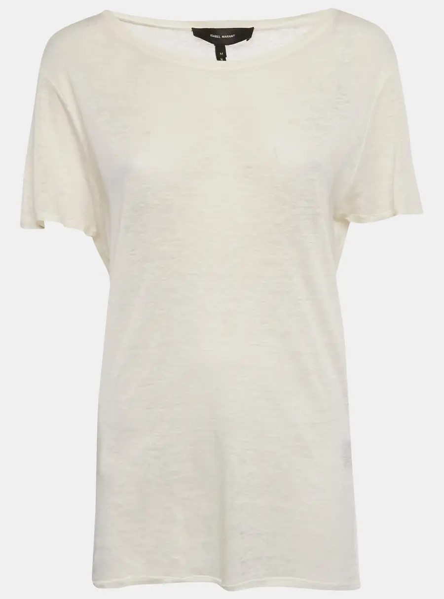 Isabel Marant Off-White Jersey T-Shirt M