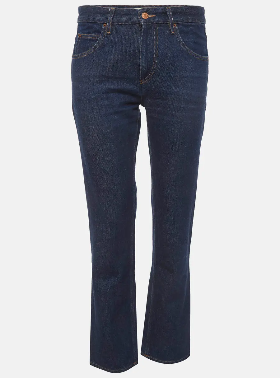 Isabel Marant Blue Denim Straight Fit Jeans M/Waist 30"